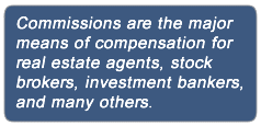 The definition of commission on InvestingAnswers