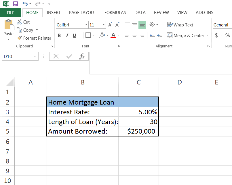 how to do billing in excel