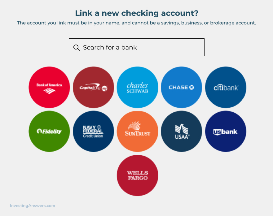 Betterment link accounts